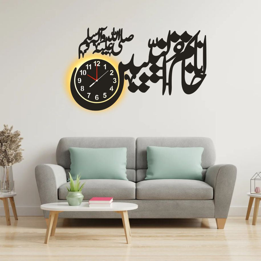 ANA <SAW> Wall Clock With Light